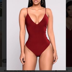 Fashion Nova. Sleek and Slay bodysuit size M